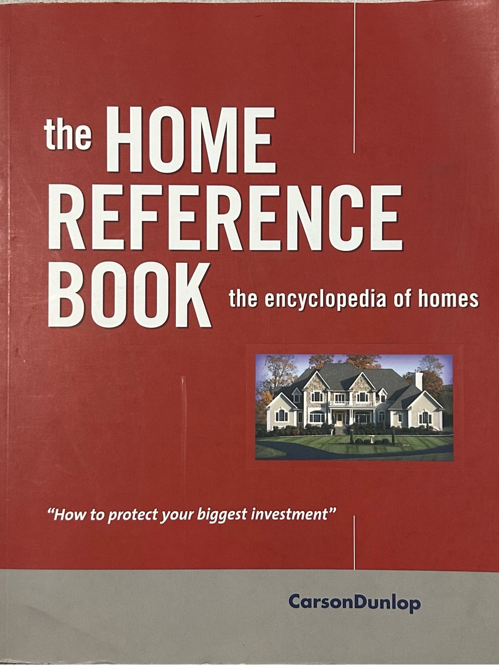 Carson Dunlop The Home Reference Book - Red